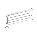 Portos Rolladen Portos Seitliche Arretierung für Rolladenpanzer APA52