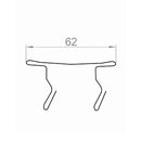 Portos Rolladen Rolladen Seitliche Arretierung für Rolladenpanzer APA 52-PCV