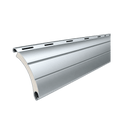 Portos Rolladen Silber (01) / 50cm Portos ALU Rolladenpanzer perforiert PA39