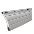 Portos Rolladen Silber (01) / 50cm Portos ALU Rollladenpanzer perforiert PA52