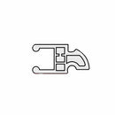 Portos Rolladen Weiss / 100cm Portos Ergänzung Unteres Kastenprofil NPS-090