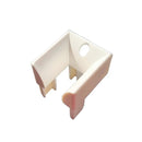 Portos Rolladen Weiß Portos Einlauftrichter für Führungsschiene K-SP-PCV