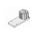 Portos Rolladen Weiss Portos Endkappe P-66