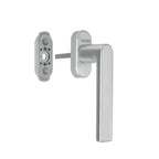 Rehau Fenster Rehau Fenstergriff Linea mit Kindersicherung Silber