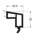 Rehau Fenster Rehau PVC Glasleiste 538522