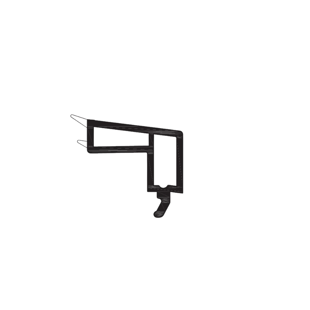 Rehau Fenster Rehau PVC Glasleiste 538528