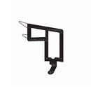 Rehau Fenster Weiß / 40cm / Grau Rehau PVC Glasleiste 538520