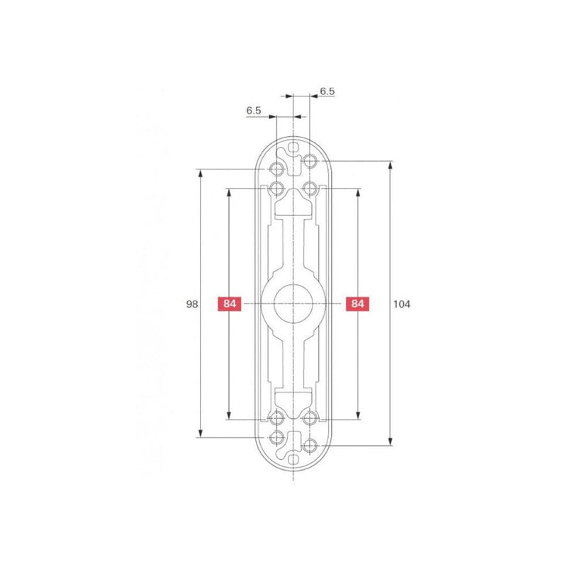 Roto Fenster Roto Alu Fenstergriff Rotoline Getriebe 26 in Weiss 377477