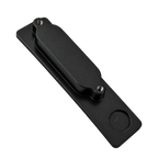 Roto Fenster Roto Patio Lift Griffmuschel Eckig Bautiefe 11mm Schwarz Matt 635155