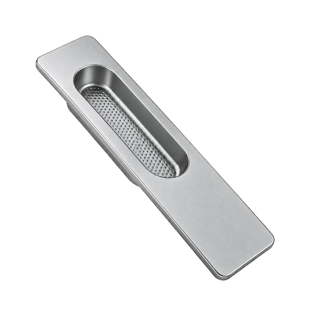 Roto Fenster Roto Patio Lift Griffmuschel Eckig Bautiefe 11mm Silber 635156