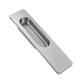 Roto Fenster Roto Patio Lift Griffmuschel Eckig Bautiefe 11mm Silber 635156