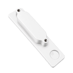 Roto Fenster Roto Patio Lift Griffmuschel Eckig Bautiefe 11mm Verkehrsweiß 635154