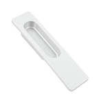 Roto Fenster Roto Patio Lift Griffmuschel Eckig Bautiefe 11mm Verkehrsweiß 635154