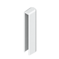 Roto Fenster Weiss Roto NT Abdeckkappe Eckband 230491