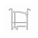 Salamander Fenster 100cm Salamander Fensterbankanschlussprofil Sohlbankprofil 36/40 NP0400