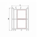 Salamander Fenster Salamander Blendrahmen Verbreiterung 76/100 416177
