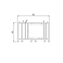 Salamander Blendrahmen Verbreiterung 82/50 NP8500