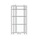 Salamander Fenster Weiss (ähnlich RAL9016) / 100cm Salamander Blendrahmen Verbreiterung 82/150 NP8700