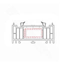 Salamander Fenster Weiss (ähnlich RAL9016) / 100cm Salamander Blendrahmen Verbreiterung 92/40 476164