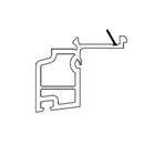 Salamander Fenster Weiss (ähnlich RAL9016) / 100cm Salamander Fensterbankanschlussprofil Sohlbankprofil 30/21 416133