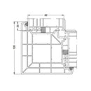 Schüco Fenster Schüco Kopplung 90 Grad 18485