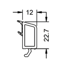 Schüco Kunststoff Glasleisten 19677