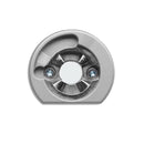 Schüco Fenster Schüco SmartActive RC Befestigungsrosette Silber Links 269661