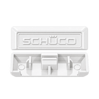 Schüco Fenster Schüco Wasserschlitzkappen in Weiss