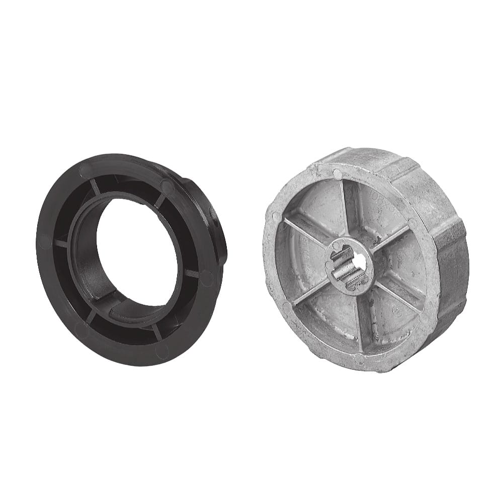 Selve Rolladen Selve Adapter Mitnehmer Rundwelle 105x2,5 und 108x3,6 288138 288139
