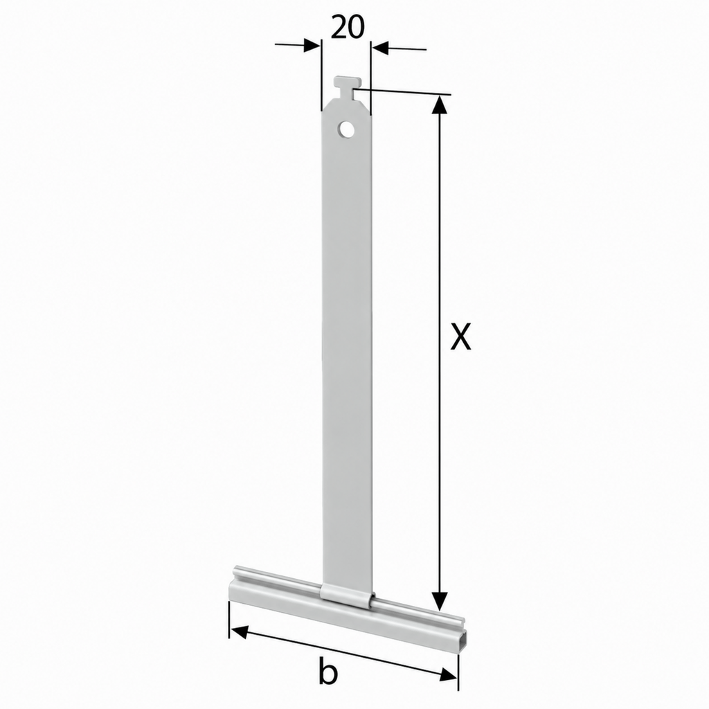 Selve Rolladen Selve Aufhängefeder Stahl 198/20mm beflockt zum Einhängen 154551