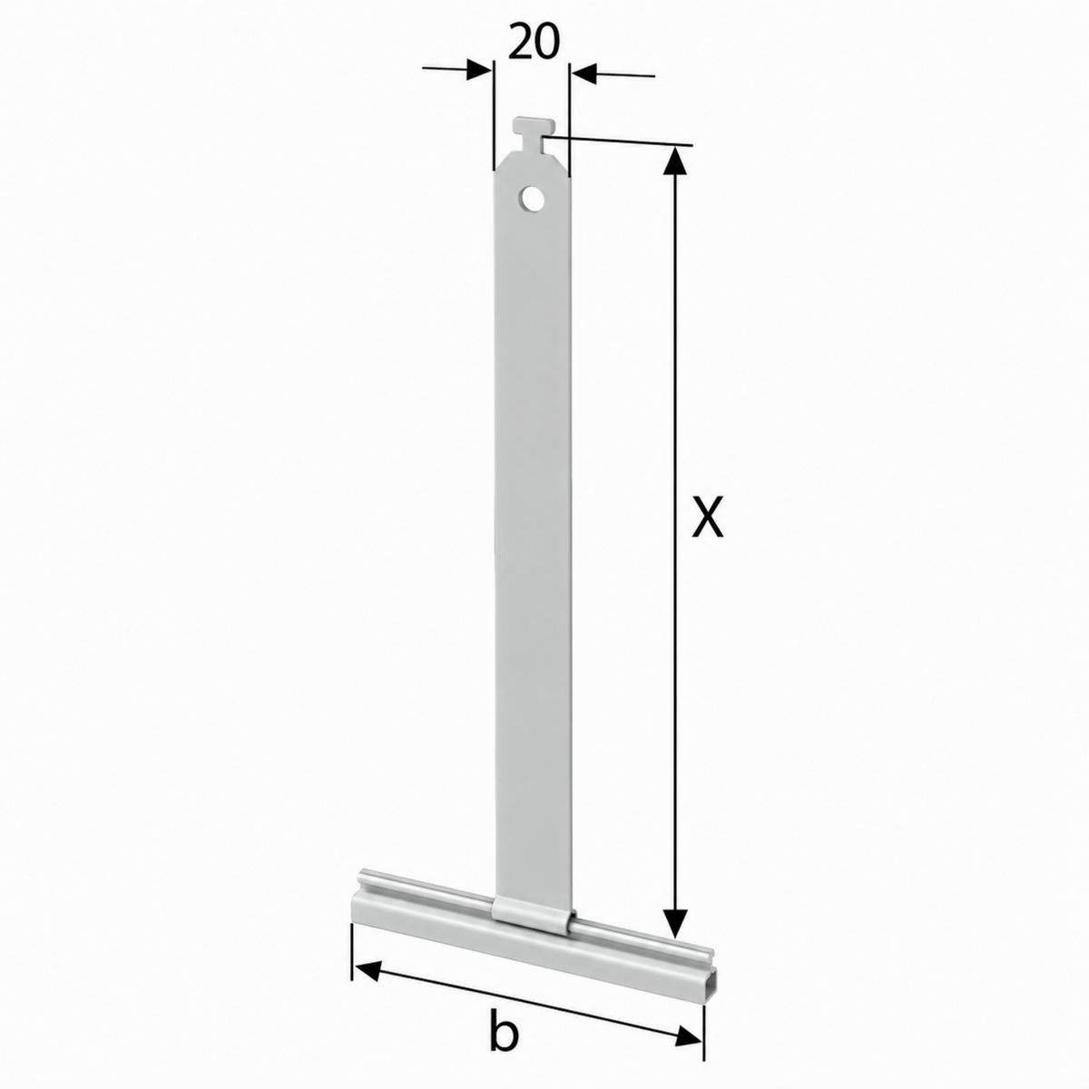 Selve Rolladen Selve Aufhängefeder Stahl 198/20mm beflockt zum Einhängen 154551