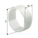 Selve Rolladen Selve Aufsteckring für SW70 1,0mm zum Aufdicken auf 83mm 259160