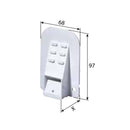 Selve Rolladen Selve Gurtführung bis 23 mm mit Rand 171401