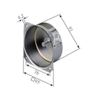 Selve Rolladen Selve Haube für außenliegenden Gurtantrieb 56mm 190820