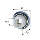Selve Rolladen Selve Kugellager 40mm mit Bund Ø15,2mm 182001