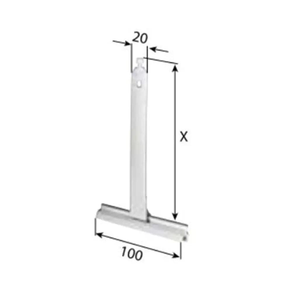 Selve Rolladen Selve Mini-Aufhängefeder 123mm x 0,2mm Vierkantlochung 154202