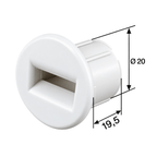 Selve Rolladen Selve Mini-Dübel Gurtführung bis 15mm Gurtführung 176200