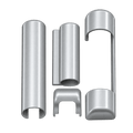 Siegenia Fenster Siegenia Abdeckkappen TITAN AF Silber EV1 Set