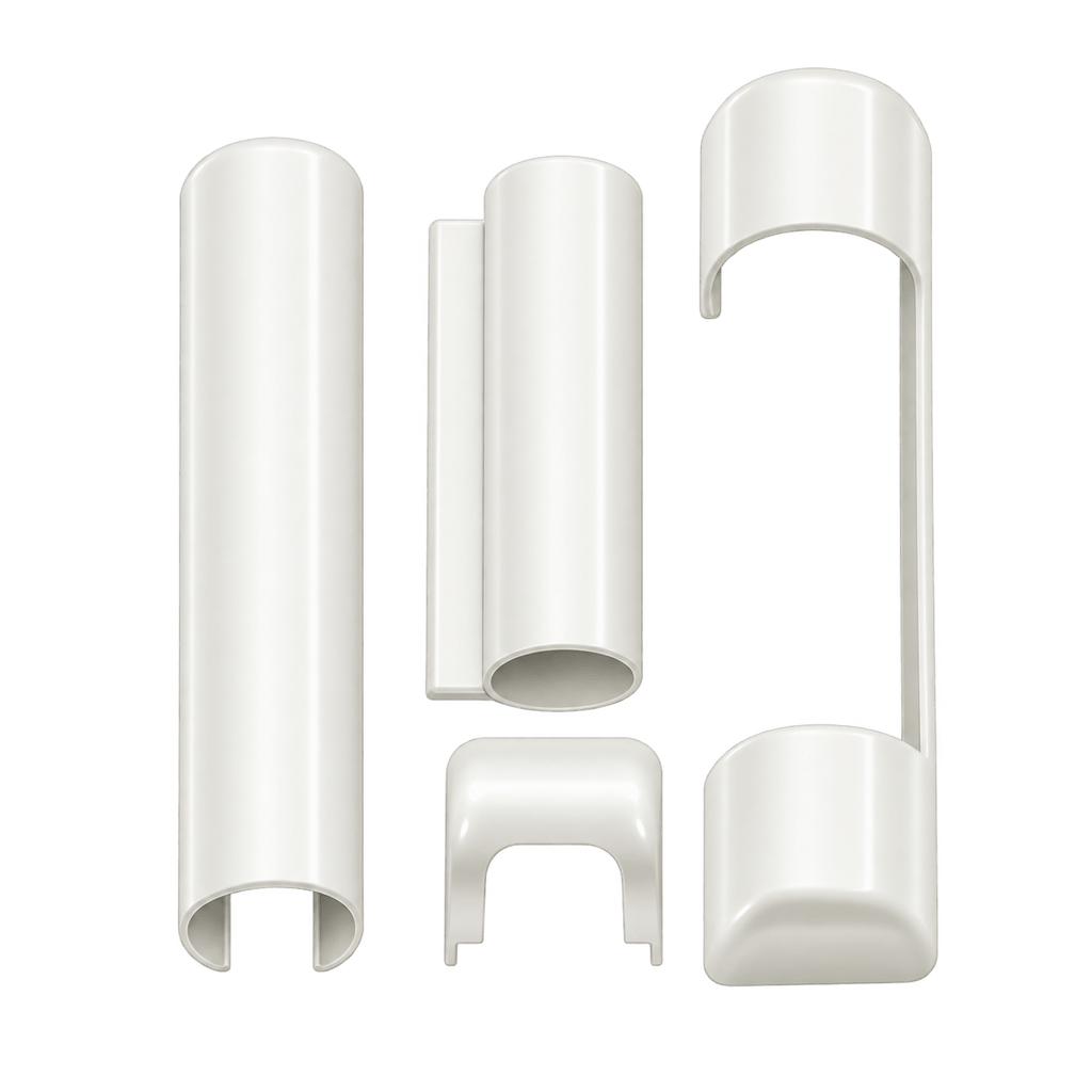 Siegenia Fenster Siegenia Abdeckkappen TITAN AF Weiss Set