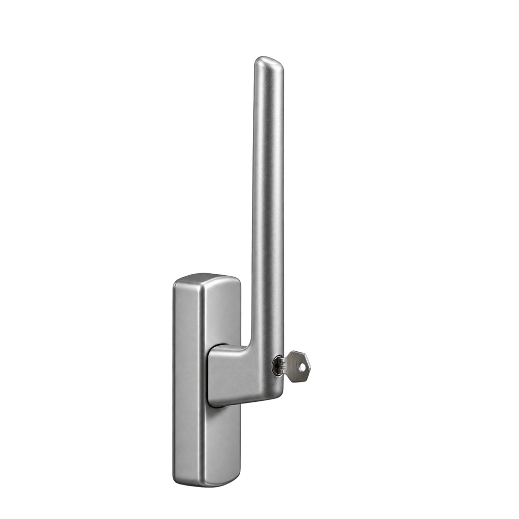 Siegenia Fenster Siegenia Hebel SI-LINE PHIL0041-524011 Abschliessbar Rechts Silber EV1