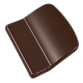 Silisto Tür Dunkel Braun (RAL8077) Silisto Balkontürgriff Ziehgriff aus PVC