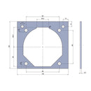 Timmer Rolladen Timmer Flanschplatte Verbindungsplatte Nr. 140