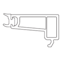VEKA Fenster Veka PVC Glasleiste 107.223
