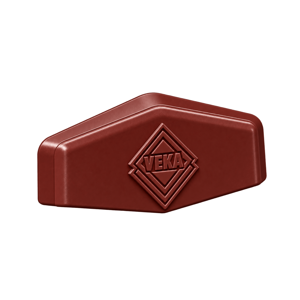 VEKA Fenster VEKA Wasserschlitzkappe Sienna Rosso 109.076
