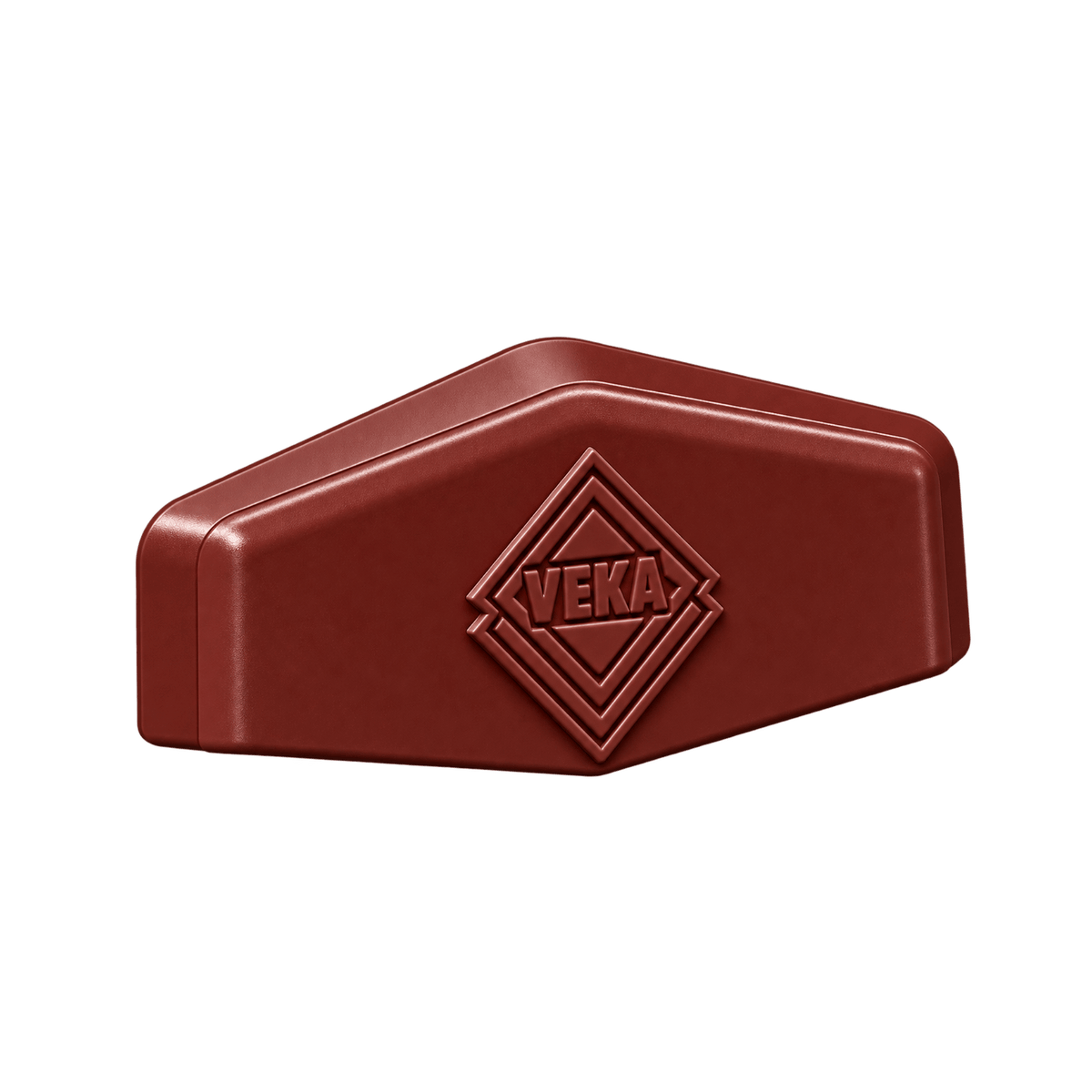 VEKA Fenster VEKA Wasserschlitzkappe Sienna Rosso 109.076