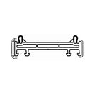 VEKA Fenster Weiss (ähnlich RAL9016) / 100cm Veka Blendrahmen Verbreiterung 70/15 114.200