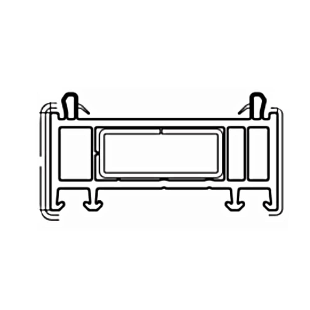 VEKA Fenster Weiss (ähnlich RAL9016) / 100cm Veka Blendrahmen Verbreiterung 70/30 114.201