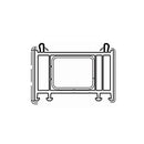 VEKA Fenster Weiss (ähnlich RAL9016) / 100cm Veka Blendrahmen Verbreiterung 70/45 114.202