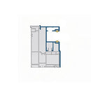 VEKA Rolladen 100cm VEKA ALU Führungsschiene 81,1/40,8 108.244