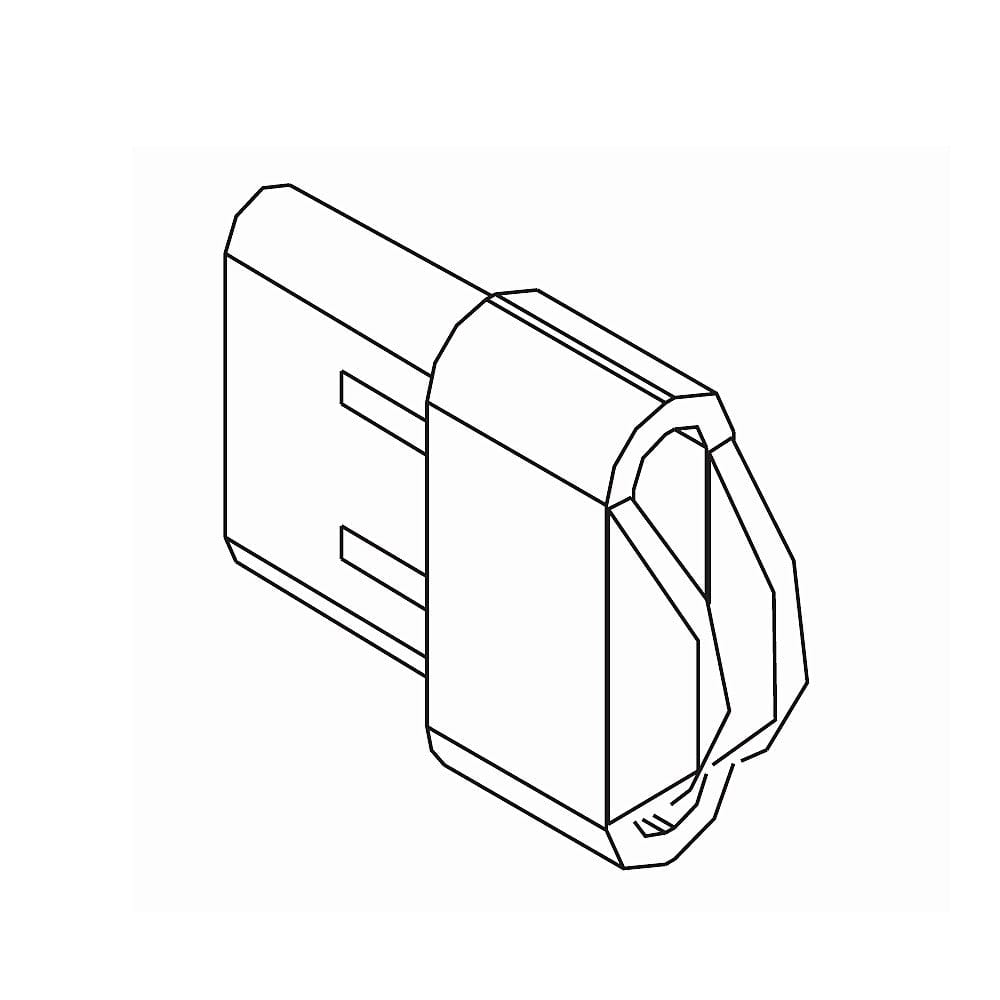 VEKA Rolladen VEKA Endstabgleiter 251.009